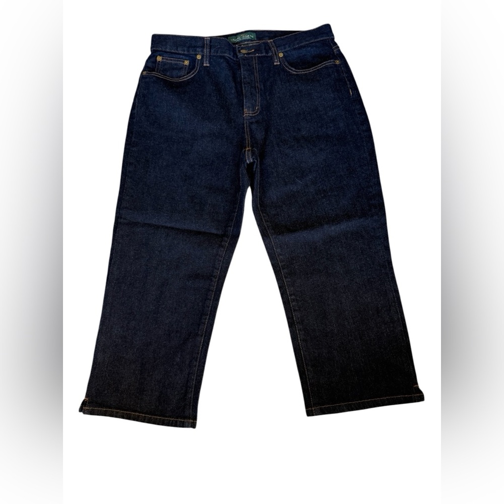 Ralph Lauren Dark Blue Jean capris
